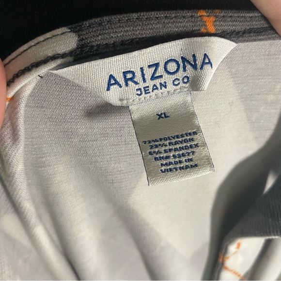 Arizona Diamond Print Gray and White Square Neck Midi Dress - Picture 8 of 8